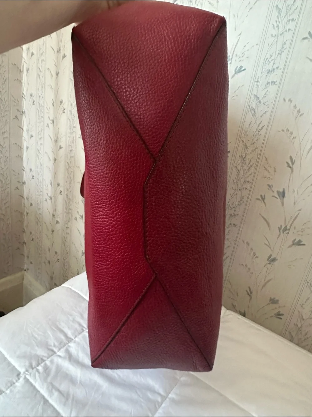 Michael Kors Large Red Leather Tote